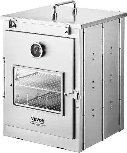 Miniatura 10 de VEVOR Horno microondas comercial, 0.9 pies cúbicos, 1000W Horno microondas digital de acero inoxidable para encimera con pantalla táctil, 10 ajustes