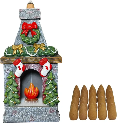 Miniatura 15 de Estatua decorativa de resina de dragón Hosley con quemador de conos de incienso de 21.6 cm de alto, ideal para aromaterapia y decoración de Dragón