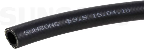 Miniatura 2 de Sunsong 3502383 Manguera de retorno de dirección asistida, 42 pulgadas de longitud con diámetro interior de 5/8 pulgadas, color negro, compatible