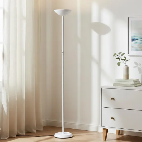 Miniatura 3 de Brightech SkyLite - Lámpara de pie LED, lámpara de pie súper brillante para salas de estar y oficinas, lámpara de antorcha alta regulable de 3 vías