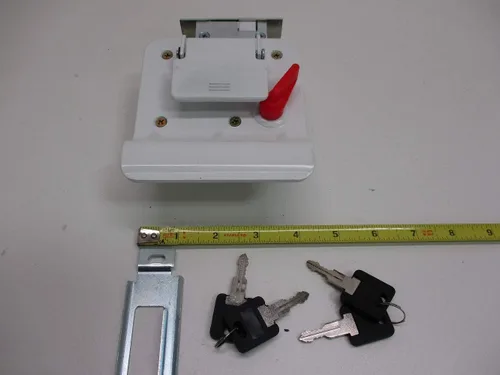 Miniatura 5 de Cerradura con llave para puerta de entrada de remolque RV Camper con cerrojo / 4 llaves