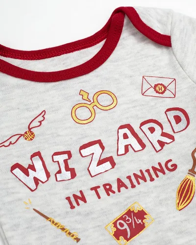 Miniatura 6 de Harry Potter baby-boys Bodysuit Jogger Pants Beanie Cap
