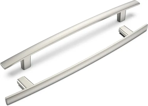 Miniatura 47 de homdiy Paquete de 10 manijas de gabinete de latón antiguo con agujero central de 3 pulgadas, aleación de zinc resistente, tiradores de cajón de arco