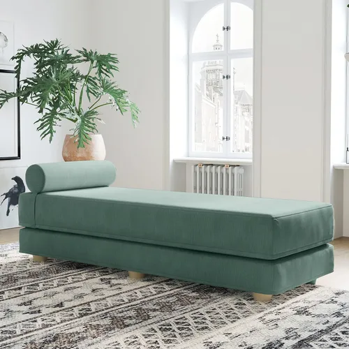Miniatura 16 de Jaxx Alon Daybed - Tumbona plegable con colchón de espuma viscoelástica de primera calidad, tamaño Queen, fabricado en los Estados Unidos