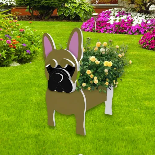 Miniatura 29 de Maceta de Perro English Springer Spaniel, Macetas de Plantas, Bonita Maceta de Jardín para Perros, Macetas de Perro Regalos de Cumpleaños