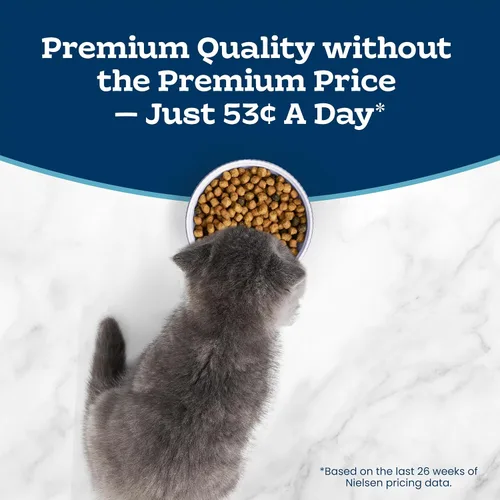 Miniatura 3 de Blue Buffalo Tastefuls Alimento para Gatitos con DHA Comida Seca para Gatos Hecho en los Estados Unidos con Ingredientes Naturales, Receta de Pollo