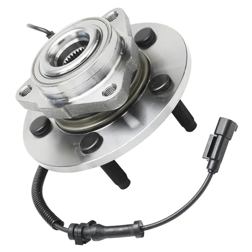 Miniatura 5 de Detroit Axle - 2 Cubos de Cojinetes de Rueda Delantera para Dodge Ram 1500 2009-2011, Conjunto de Cojinetes de Rueda y Cubos 2010, Par de Cubos