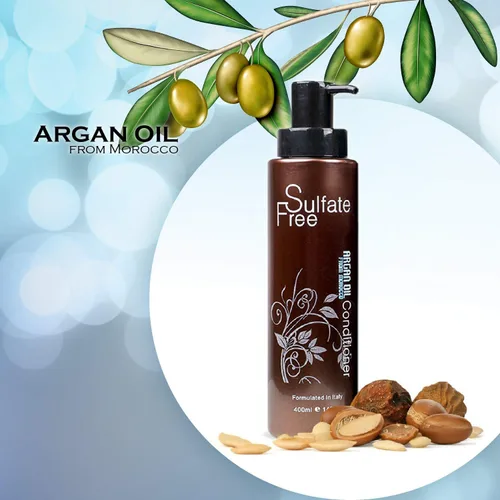 Miniatura 7 de BINGO HAIR CARE Champú y acondicionador de aceite de argán marroquí, aceite orgánico 100% natural, revitalizante, nutritivo, antiencrespamiento, sin