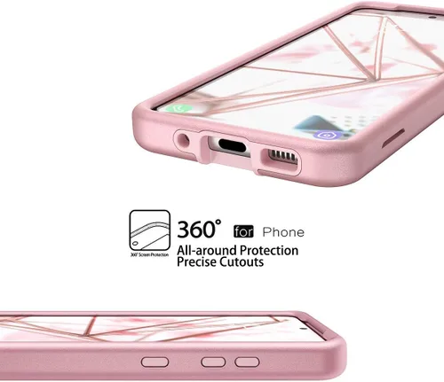 Miniatura 6 de WeLoveCase Funda para Galaxy S20, S20 5G Cover 3 en 1, cuerpo completo, protección resistente, híbrida, a prueba de golpes, TPU parachoques de tres