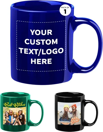 Miniatura 13 de Tazas de café de cerámica personalizadas para el Día del Padre, 11 onzas, juego de 10/50/100, paquete personalizado a granel, juego de tazas de café