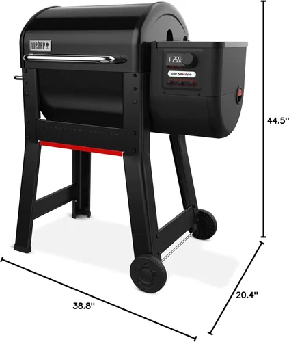 Miniatura 15 de WEBER PARRILLA DE PELLET SMOQUE 22 BLK