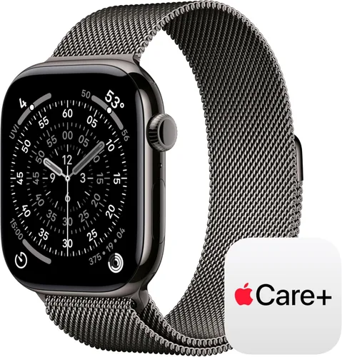 Miniatura 42 de Apple Reloj inteligente de la serie 11 [GPS de 1.654 in] con caja de aluminio plateado con correa deportiva de niebla morada - S/M. Puntuación