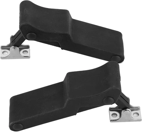 Miniatura 6 de 2 piezas de pestillo de goma para estante de almacenamiento delantero Compatible con Polaris Sportsman 450 570 850 Touring ETX 7081927 Negro