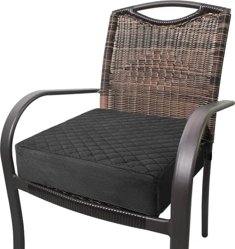 Miniatura 20 de Cojín elevado para adultos, 16 x 16 x 4.5 pulgadas, cojín de asiento de firmeza media para el hogar, oficina, silla de ruedas, automóvil, funda