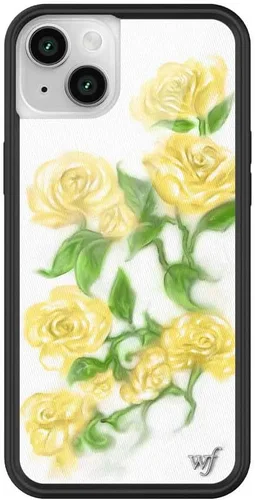 Miniatura 24 de Fundas Wildflower - Compatibles con Apple iPhone 14 Plus Parachoques protector negro, certificado de prueba de caída de 4 pies, propiedad