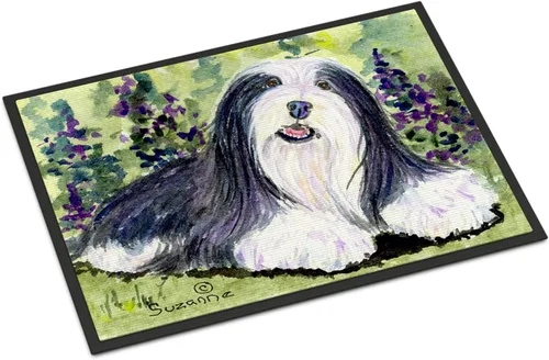 Miniatura 282 de Caroline's Treasures SS8220MAT - Felpudo afgano de 18 x 27 pulgadas, para interiores y exteriores, para entrada, antideslizante, lavable, de pelo