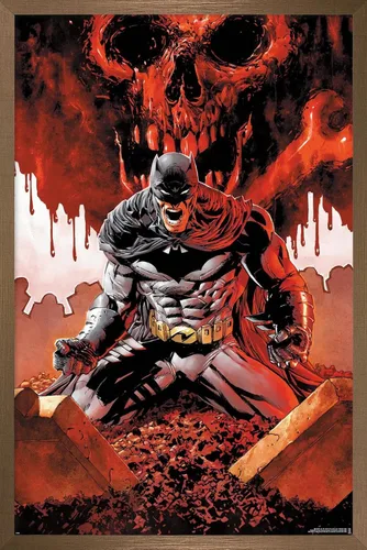 Miniatura 16 de Trends International DC Comics Batman - Póster de pared de Batman con huesos