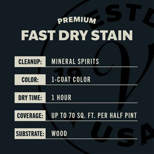 Miniatura 6 de Varathane Tinte de madera de secado rápido premium, media pinta, Kona