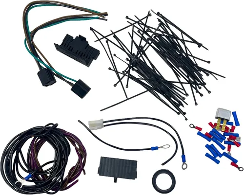 Miniatura 8 de Kit de arnés de cableado universal – 21 mazos de cableado de circuitos de color estándar kit de reemplazo para Chevy Mopar Hotrods Ratrods Ford