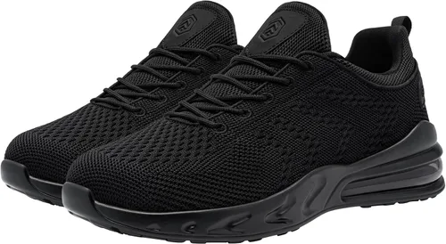 Miniatura 6 de LARNMERN Zapatos de trabajo antideslizantes para hombre, resistentes al agua, zapatos para caminar, zapatos trabajo, servicio de alimentos