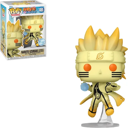 Miniatura 4 de Funko Pop! Naruto Shippuden: Naruto Uzumaki Kurama Link Mode Edición Especial Multicolor Exclusiva #1465 Naruto Kurama Link Común