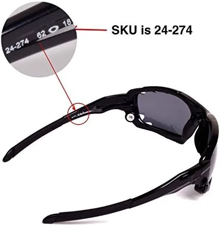 Miniatura 3 de walleva Vented Lentes de repuesto para Oakley JawboneGafas de sol, Color Opciones de 22