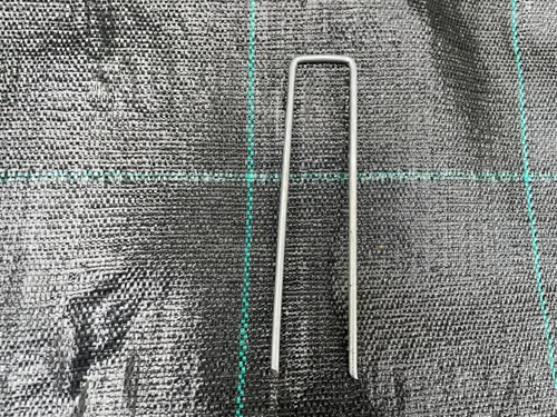 Miniatura 6 de Sandbaggy Grapas de césped para jardines de 6 pulgadas (acero galvanizado de calibre 9) ~ Ideal para suelos duros - 20% más grueso que