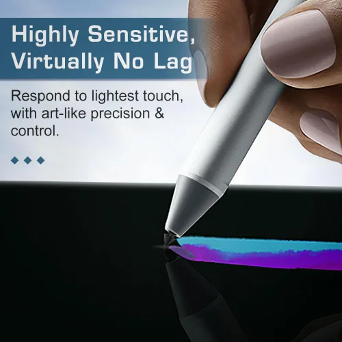 Miniatura 5 de MoKo Puntas de bolígrafo para Surface Pen (5 paquetes, 2 x HB/2 x 2 H/H), kit de repuesto de punta de bolígrafo para Surface Pro 2017