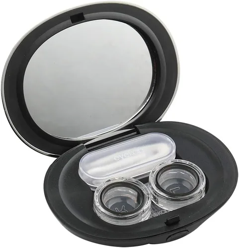 Miniatura 2 de MUDOR Estuche Exquisito para Lentes de Contacto – Mini Kit de Viaje Caja Portadora Contenedor para Lentes de Contacto Incluye Herramienta Removedora