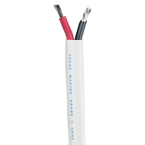 Miniatura 8 de Ancor Marine Grade Productos 131725 Cable Triplex 16/3 AWG (3 x 1mm2), Plano - 250 pies Negro/Verde/Blanco