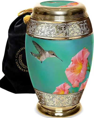 Miniatura 50 de Urnas de Cremación Conmemorativas para Cenizas Humanas Adultas Femeninas - Urnas Personalizadas y Decorativas para Mujeres - Urnas Bellamente Hechas