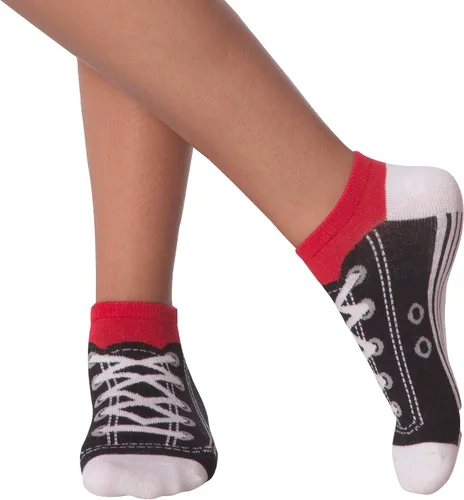 Miniatura 3 de K. Bell Socks womens 6 Pair Pack Fun Pop Culture Funny Novelty Low Cut No Show Socks