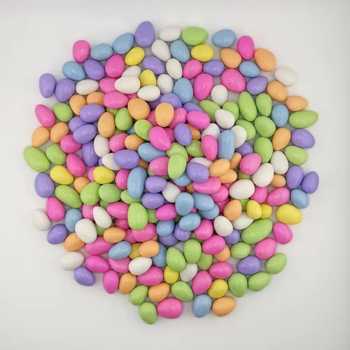 Miniatura 13 de Smarty Stop Jordan Almonds Candy - Almendras recubiertas de caramelo pastel, aperitivo comestible de confitería