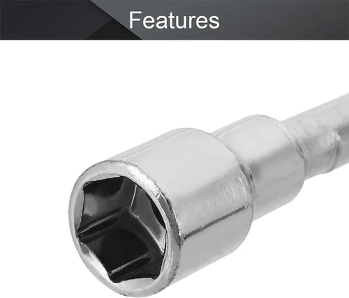 Miniatura 3 de Utoolmart Llave hexagonal abierta de 6 puntos en forma de L de 0.472 in, métrica, 1 unidad