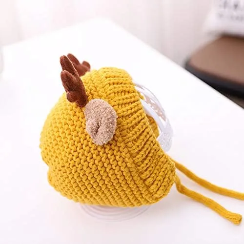 Miniatura 4 de AIBEARTY Gorro de invierno cálido de felpa con correa para la barbilla, talla única