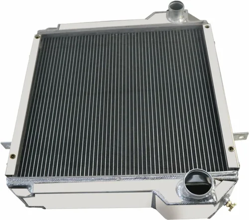 Miniatura 4 de 234876A1 234876A2 Radiador para retroexcavadora de caja 570 580L 580SSL 590SL 4300 P85, radiadores de enfriamiento de aluminio completo