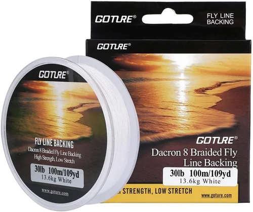 Goture Línea de pesca con mosca, peso hacia adelante, línea de mosca flotante, doble micro bucles soldados, agua dulce y salada, experto general WF2