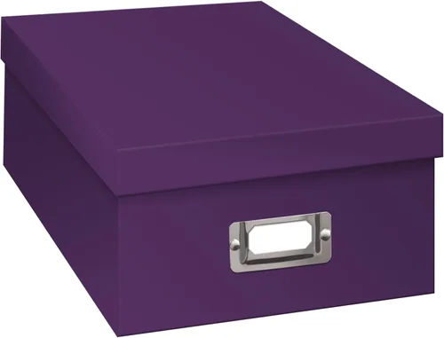 Miniatura 6 de Caja para almacenar fotos, color morado de Pioneer Photo Albums B-1S Marrón Oscuro
