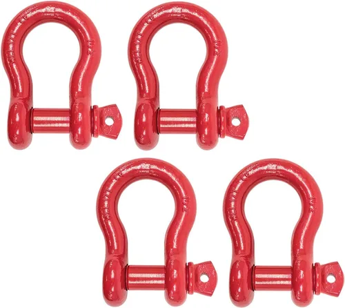 Miniatura 33 de Mytee Products - Grillete de anclaje forjado de 5/8" de acero al carbono con tornillo de aleación, 3.25 toneladas (6,500 libras) de capacidad de 20
