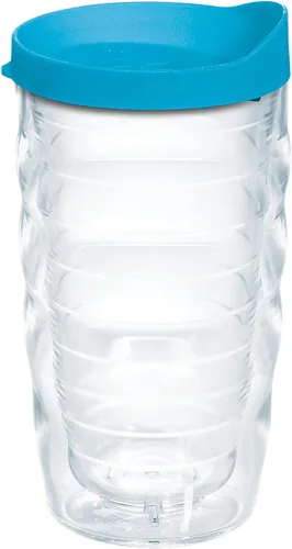 Miniatura 13 de Taza de viaje Tervis de doble pared transparente y colorida con tapa fabricada en Estados Unidos mantiene las bebidas frías y calientes, 24 onzas