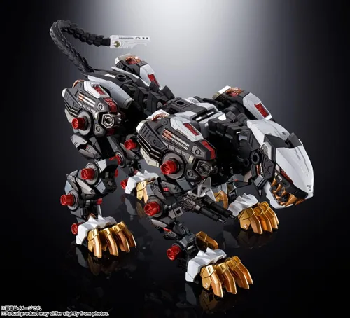 Miniatura 12 de BANDAI Spirits Chogokin ZOIDS New Century/Zero RZ-041 Liger Zero, aprox. 8.7 pulgadas (8.661 in), ABS y PVC y pintado a presión