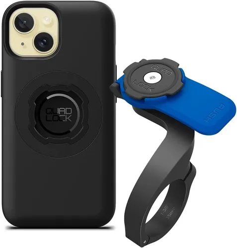 Miniatura 11 de Quad Lock Soporte de teléfono para bicicleta Out Front para manillar (V3) con funda para teléfono MAG para iPhone XR