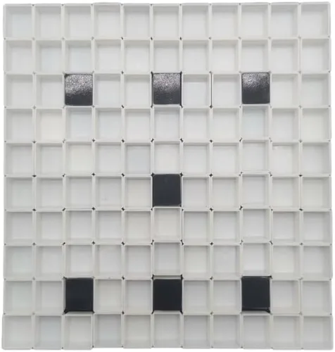 Miniatura 11 de Paleta de lata vacía de acuarela vacía caja de pintura de metal que contiene 20 piezas de plástico completo sartenes con rayas magnéticas en la Rosa