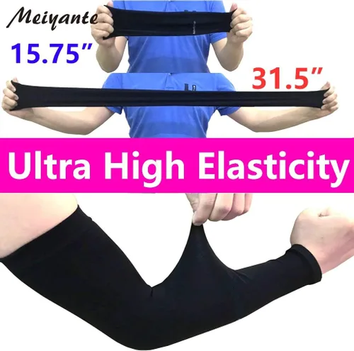Miniatura 7 de Mangas de brazo para hombres y mujeres de trabajo, 1 par de protección solar UV UPF manga larga tatuaje cubre mangas para cubrir las mangas