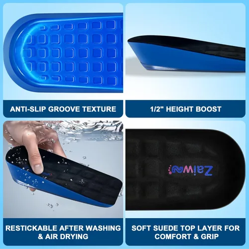 Miniatura 4 de Almohadillas de talón para zapatos, copas de talón de gel para aliviar el dolor en el talón, absorción de golpes para aliviar las molestias