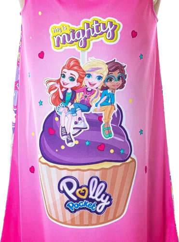 Miniatura 2 de INTIMO Polly Pocket Toys - Camisón de pijama para niñas Tiny Is Mighty, Multi