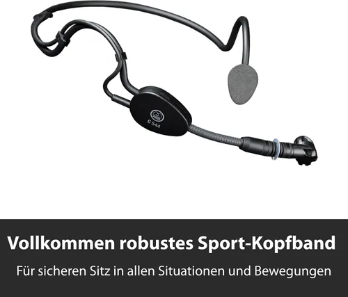 Miniatura 2 de AKG Pro Audio C544 L - Micrófono condensador deportivo de alto rendimiento, color negro