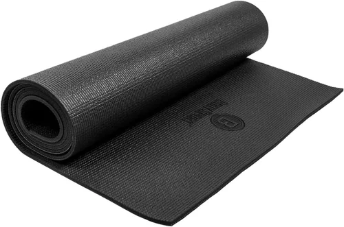 Body Sport Esterilla de yoga, superficie antideslizante de alta densidad con absorción de golpes, ideal para yoga, pilates y entrenamientos en casa
