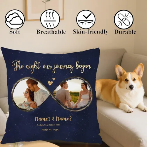 Miniatura 30 de Custom 6 Photo Throw Pillow Cover with Text for Mom, Cozy Cushion Ideal as a Thoughtful Gift for Family Mother’s Day Holidays or Special Occasions 6