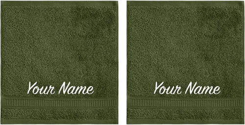 Miniatura 25 de Toallas de baño personalizadas para baño, hotel, spa, piscina, dormitorio universitario, súper suaves, altamente absorbentes, algodón turco Blanco
